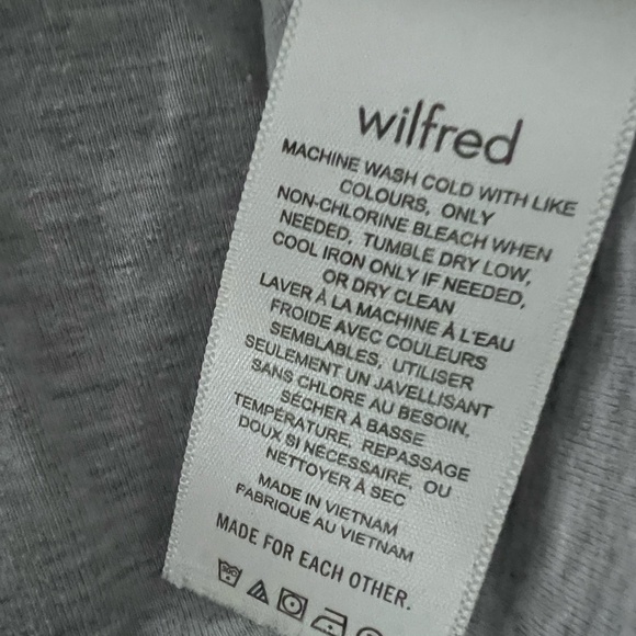 Wilfred by Aritzia Scoop Neck Loose T-Shirt - Size L - Picture 3 of 3